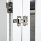 PawHut 3-Panel Foldable Dog Gate with Feet - White-It can be easily folded to save space and storage 