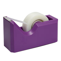JAM Paper Modern Tape Dispenser, Purple-Colourful Tape Dispenser