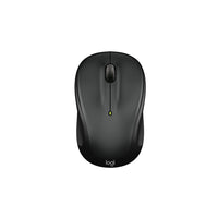 Logitech M325s Wireless Mouse - Graphite-Based on the best-selling shape in the world, it keeps your hand happy-even after long hours of use-thanks to its contoured shape and textured rubber grips