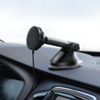 iOttie Velox Qi2 Wireless Dash & Windshield Mount fpr Mobile Phones-Powerful, built-in N52 magnets hold you phone securely in place and in perfect position for wireless charging, even on rough roads. The mounting face is coated in soft, anti-slip silicone for a gentle connection with added grip