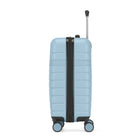 Bugatti Lisbon Carry-on Hardside Luggage - Blue-The telescopic trolley handle offers adjustable locking heights for comfort and ease of use