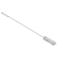 Vikan 36" Brush with Flexible Handle - Medium Bristles - White-Ideal for sweeping fine particles and for wet use with cleaning agents