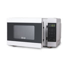 Commercial Chef 0.9 cu. ft. 900W Countertop Microwave - White-Grab and Go: This small microwave allows you to heat meals, snacks, and drinks so fast to accommodate your busy life. Easily microwave food, microwave pizza, and more without wasting time.
