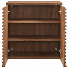 Modway Render Wall Mounted Bathroom Cabinet - Walnut-8