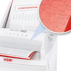HSM Securio Auto Feed 300CL5, 300 Sheet Stack, 5-7 Sheet, Micro-Cut Office Shredder-Anti-Jam Technology & Energy Management Control System EcoSmart: Particularly low power consumption of 0.1 watts in standby mode