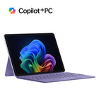 Microsoft Surface Pro 12" Copilot+ PC Tablet - Snapdragon X Plus - 512 GB SSD - 16 GB RAM - Violet - Bilingual-Laptop Productivity - When paired with Surface Pro 12-inch Keyboard*, Surface Pro turns into a full thin and light Windows laptop with a comfortable typing and touchpad experience