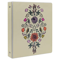 Staples 1" 3-Ring Binder - Boho-Round ring binder, boho design, holds up to 175 sheets of paper