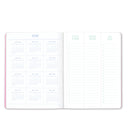 Orange Circle Studio Cabana Stripes Just Right Monthly Planner  - 7.5" x 9.75" - Assorted Colours - Bilingual-4