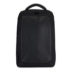 Bugatti 15.6” Adrian Business Backpack - BKP106, Black-Made of polyester with vegan leather trims.