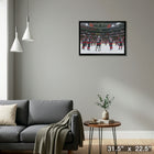 Carolina Hurricanes Celebration - Framed Canvas - 31" x 22"-Ready to hang - arrives fully assembled
