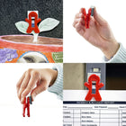 Pencil Grip Magnet Man Magnetic Clip - Assorted Colors - Set of 40-Assorted colors (colors may vary)