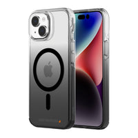 AXS Crystal Shield D3O Case MagSafe Compatible for Apple iPhone 15 Plus - Smoke Gradient-8ft drop tested, backed by D3O technology