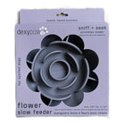 Dexypaws Flower Slow Feeder - Grey-Food-grade silicone