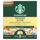 Starbucks by Nespresso Coffee Capsules - Veranda - 8 Pack-Light and mellow with delightful notes of toasted malt and baking chocolate