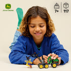 LEGO Technic John Deere 1470H Wheeled Harvester-Use the rotating boom and working claw to transport the LEGO piece log