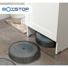 Sauder HomePlus Robot Vacuum Storage Cabinet - Soft White-Two hooks for hanging brooms, mops, etc