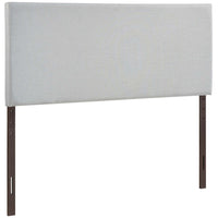 Modway Region Upholstered Fabric King Headboard - Sky Grey-Contemporary headboard