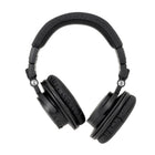 Audio-Technica Wireless Over-Ear Headphones - Black-Microphone and buttons built into the left earcup let you easily control calls, music playback, and volume