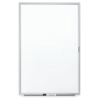 Quartet Standard Dry-Erase Board, Aluminum Frame, 36" x 24"-Regular use of cleaners necessary for optimal performance