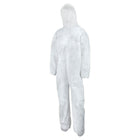 Polypropylene Elastic Wrist/Ankle/Hood Coverall, Heavy Weight, White, XL, 25 Pack (C71541105)-Material: Polypropylene