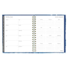 Blueline 17 Months Weekly/Monthly Planner - August to Dec - 9-1/4" H x 7"-1/4" W - Celestial Design - English-Important events