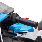 Aosom 6V Kids Electric Ride-On Motorcycle with Music - Blue-This ride-on motorcycle lasts up to 45 minutes of continuous playtime once fully charged. Speed: 1.55 mph 