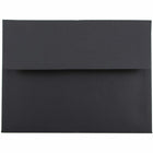 JAM Paper A6 Invitation Envelopes - 4.75 x 6.5 - Black - 50 Pack-These envelopes are perfect to use for sending invitations, greeting cards, RSVP's, thank you cards, gifts for birthdays, graduations, holidays and more
