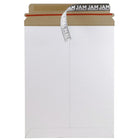 JAM Paper Photo Mailer Stiff Envelopes with Self Adhesive Closure, 9.75 x 12.25, White, 6 Pack-White Cardstock Mailer