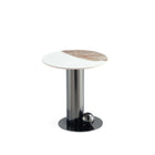 Manhattan Comfort Laurel 19.68" Modern Glam End Table - Black-Home Assembly Required. All Hardware Included