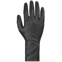 Superior Glove KeepKleen Nitrile Powder-Free Multipurpose Gloves - Black - Medium - 50 Pack-Size Medium