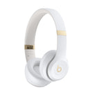 Beats Solo 4 Wireless On-Ear Headphones - Warm White-The UltraPlush ear cushions are designed for durability and a soft, light touch for all-day comfort