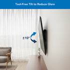 Mount-It! Heavy Duty XXL Tilt TV Mount-Compatible TV Sizes: 60" - 120" including curved screens