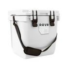 RovR CoolR 25 Quart Hard Cooler with Shoulder Strap - Powder-RapidLock Latches create an airtight seal and offer fast, easy-to-use access to the party