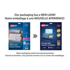 Avery White Rectangle Labels with Easy Peel, 1" x 2-5/8", for Laser/Inkjet Printer, 750 Pack (5260)-30 labels per sheet