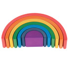 TickiT Wooden Rainbow Architect Arches - Set of 7-Safety compliant and perfectly sized for children aged 12m+