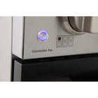 Kucht 36" KNG Series Pro Style Natural Gas Range - Stainless Steel/Black-Sealed burners make the range easy to clean