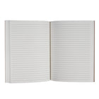 Gry Mattr Notebook - 6" x 8" - Lined - 80 Sheets - Beige-Contains 80 sheets of 80 gsm FSC-certified paper