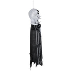 GEMMY Airblown Inflatable Halloween Hanging Jack Skellington with Blinking Lights  - 48"-Blinking purple light