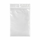 KL Rubber Resealable Polyethylene Bag with Hang Hole - 2 Mil - 3" x 5” - 1000 Pack-Offset lip design with durable zipper for easy opening and secure closure