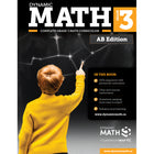 Dynamic Math Workbook Alberta - Grade 3-Math book contains clear and concise instructions, straightforward examples, and practice questions with answer key