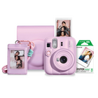 FUJIFILM instax mini 13 Instant Camera Bundle - Candy Pink-Bundle includes 1x instax mini 13 camera, 1x instax mini instant film pack, 1x instax mini 13 camera case, and instax mini photo bag charm