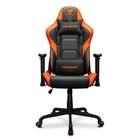COUGAR Armor Elite Reclining and Tilting Gaming Chair - Black and Orange-Gaming Office Chair with Wraparound and High Backrest Design