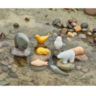 Yellow Door Sensory Play Animal Stone - 8 Pack-Sensory and tactile animals stimulate language