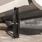 HOMCOM Scissor Jack-Crank handle enables quick and effortless operation
