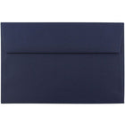 JAM Paper A9 Invitation Envelopes - 5.75 x 8.75 - Navy Blue - 50 Pack-Envelope Features: Straight flap gum closure, high quality Smooth paper finish