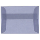 JAM Paper A6 Translucent Vellum Invitation Envelopes - 4.75" x 6.5" - Wisteria Purple - 25 Pack (PACV654)-Color: Wisteria Purple 