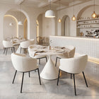 Zuo Essen Dining Chair - Ivory-Chair Weight Capacity: Supports up to 350 lb
