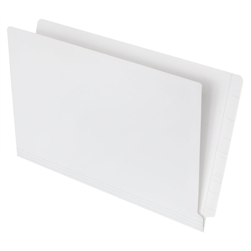 Pendaflex Reinforced End-Tab File Folder - Legal Size - White Pendaflex Reinforced End-Tab File Folder - Legal Size - White