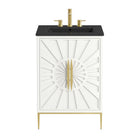 Modway Awaken 24" Bathroom Vanity - White/Black-7
