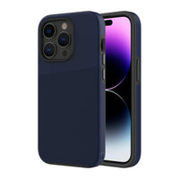 AXS PROTech Plus Dual-Layered Anti-Shock Sleek Case for Apple iPhone 14 Pro Max - Astral Blue-Drop resistant up to 10 feet